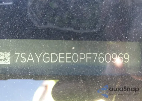 2023 Tesla Model Y Awd/Long Range Dual Motor All-Wheel Drive from USA, damaged, VIN 7SAYGDEE0PF760969